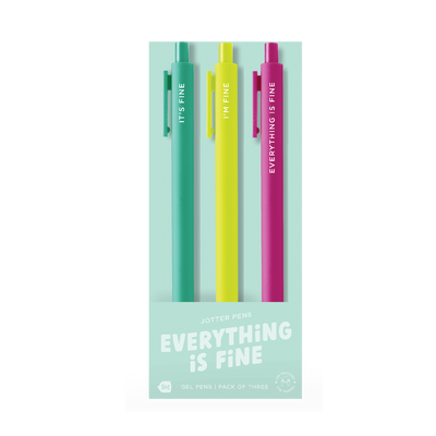 Everything is Fine Pen Set