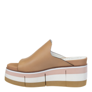 NAKED FEET - FLOW in ECRU Platform Sandals