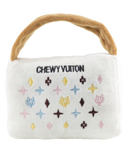 White Chewy Vuiton Handbag X-Large