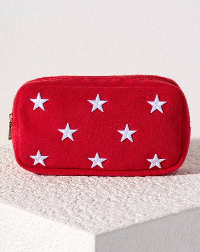 Stars Pouch-Red