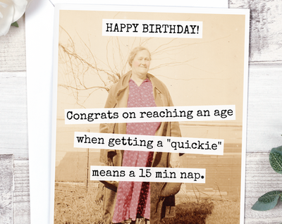 Quickie Birthday Card