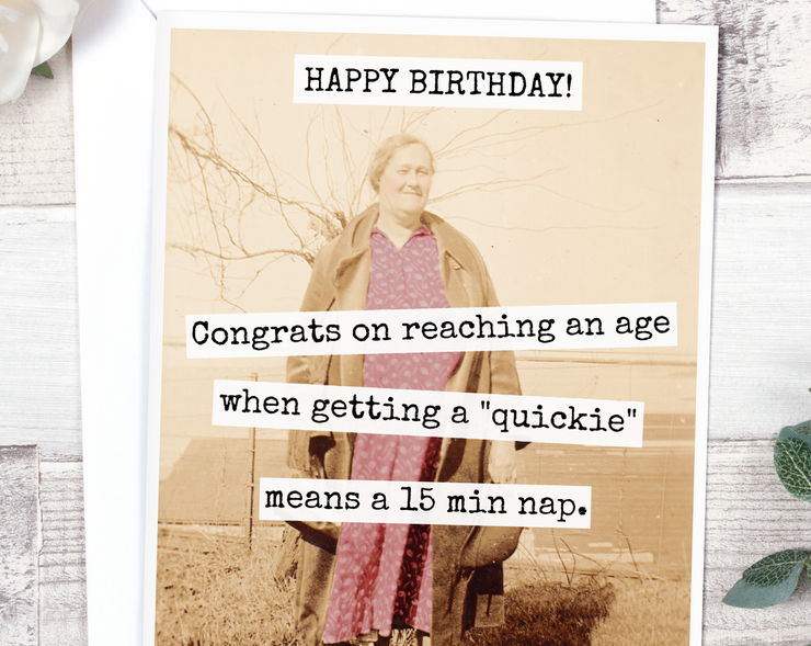 Quickie Birthday Card
