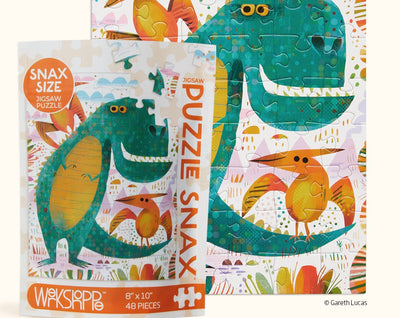 T Rex and Friends 48 Piece Puzzle Snax