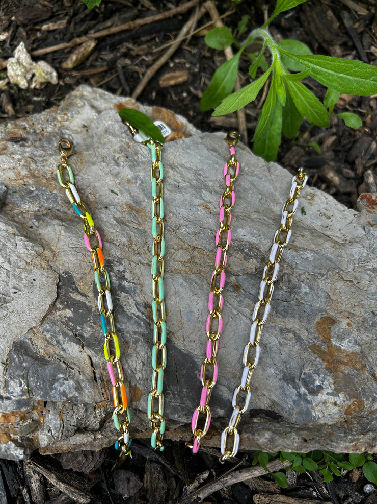 Chunky Paperclip Bracelets