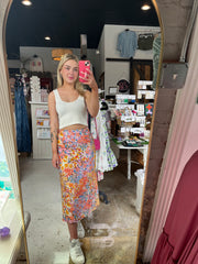 Wildflower Midi Skirt