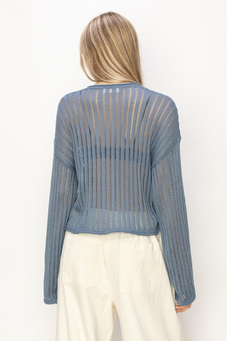 KJ Sweater Gray/Blue