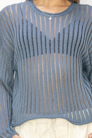 KJ Sweater Gray/Blue