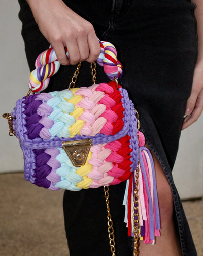 Rainbow Montego Woven Bag