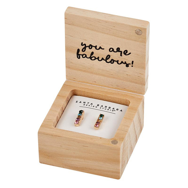 Treasure Box Earrings- Darling