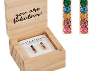 Treasure Box Earrings- Darling
