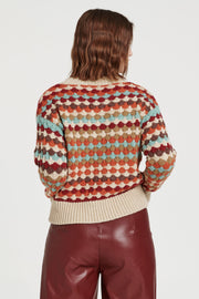 Fabienne Multi Color Sweater- Autumnal Multi