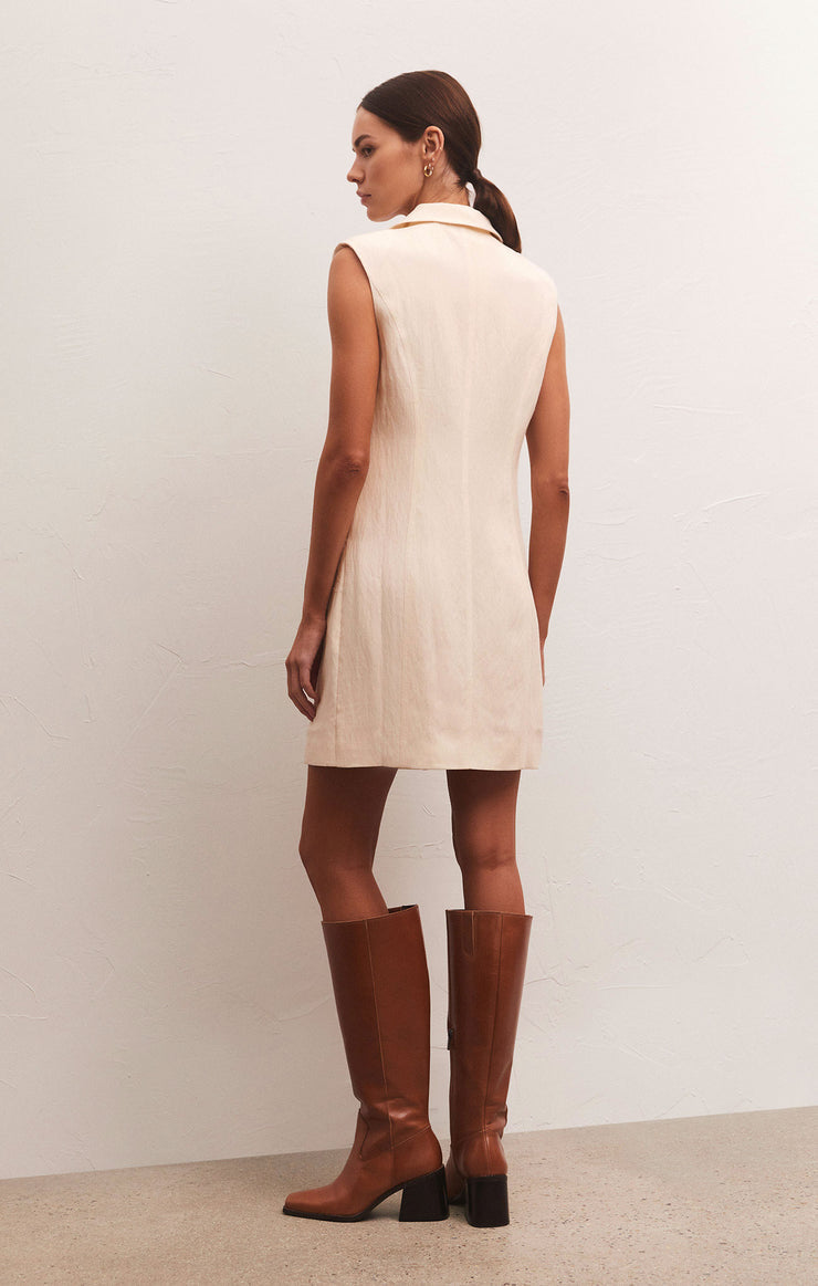 Joanne Blazer Mini Dress