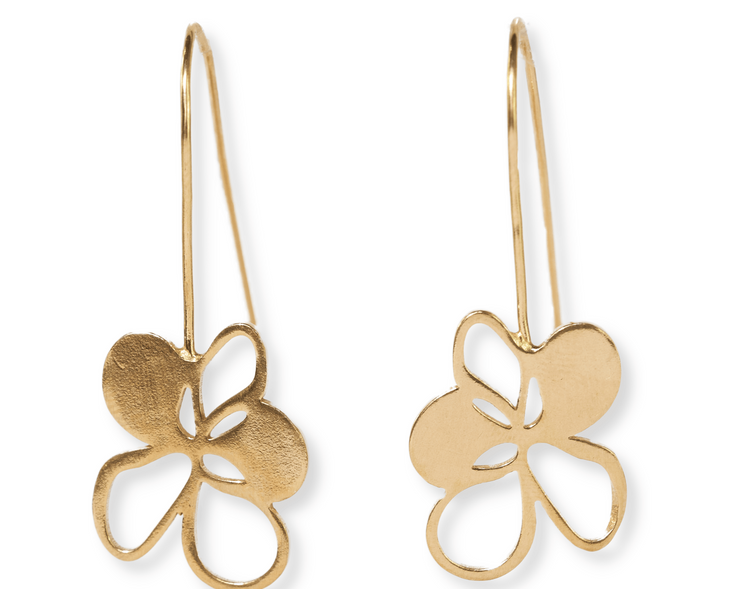 Flora Blossum Threader Earrings