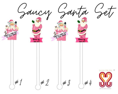Saucy Santa Stir Sticks