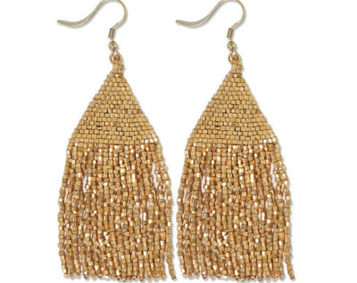 Lexie Gold Fringe Earrings