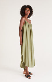 Tiana Crinkle Midi Dress