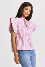 Siena Ruffle Front Top