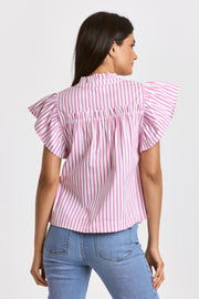 Siena Ruffle Front Top