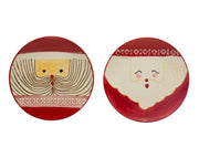 Mr./Mrs Clause Plate Set