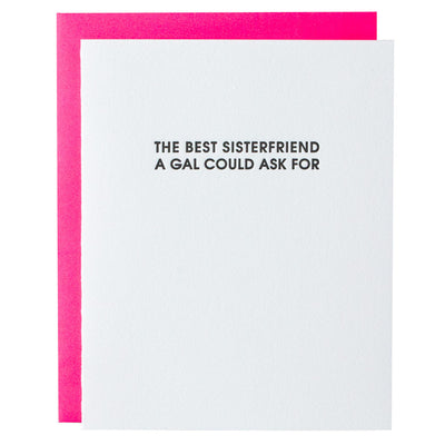 Best Sisterfriend Card