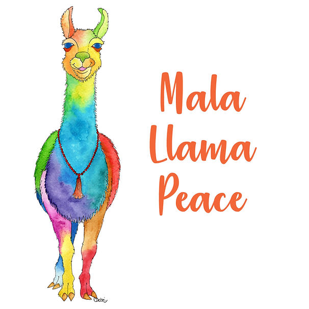Mala Llama Card