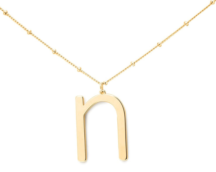Lowercase Initial Necklace 85780:70051:P 14KY - Necklaces | TNT Jewelers |  Easton, MD