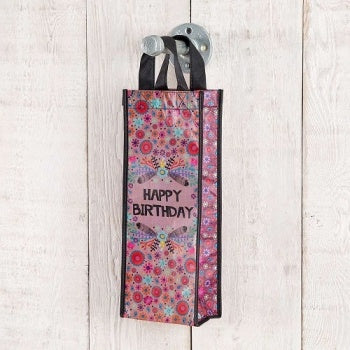Happy Birthday Wine Bag