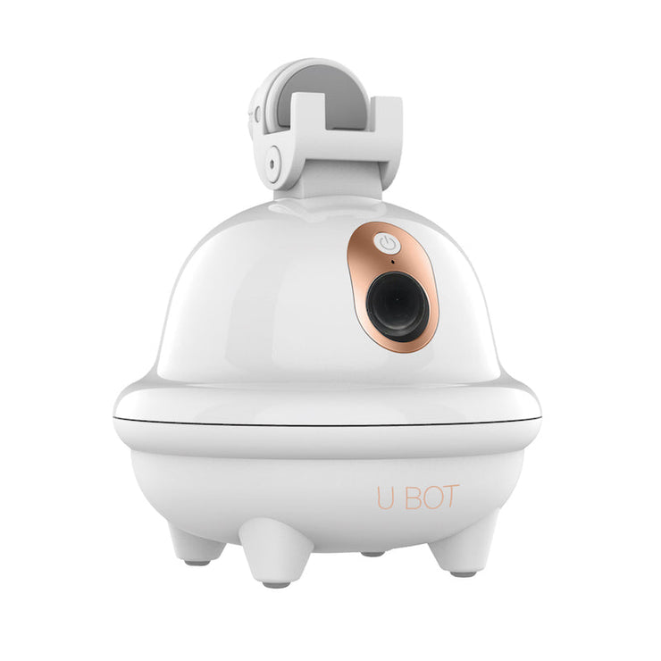 U Bot- Camera With Facial Recognition- White