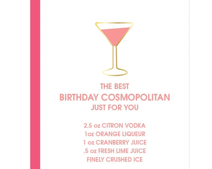 Birthday Cosmopolitan Card