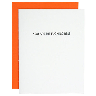 You Are The F***ing Best Card