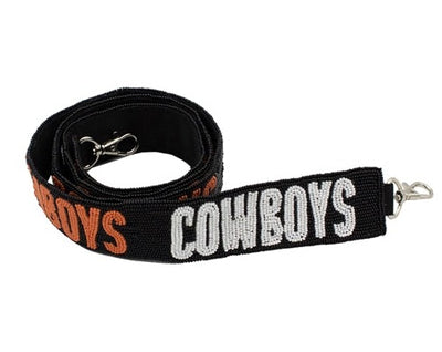 "OSU Cowboys" Beaded Crossbody Strap