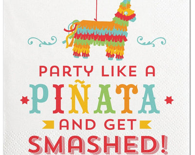 Beverage Napkin- Party Like A Piñata