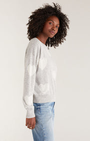 Tossed Heart Sweater